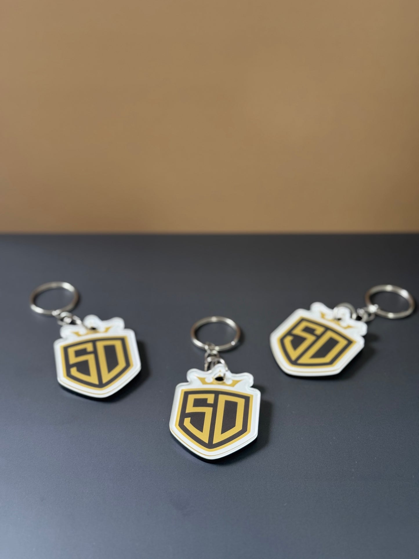 StreetDrip Logo Die-Cut Keychain