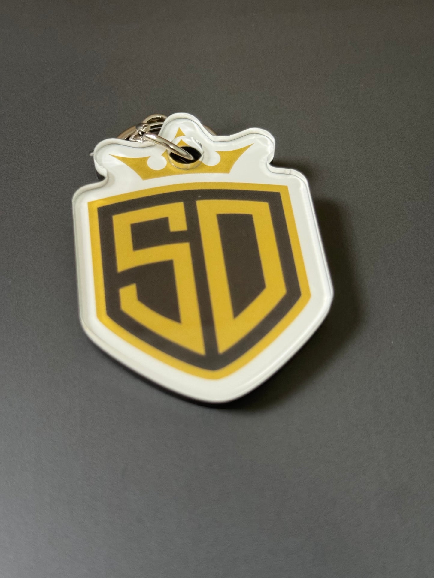 StreetDrip Logo Die-Cut Keychain
