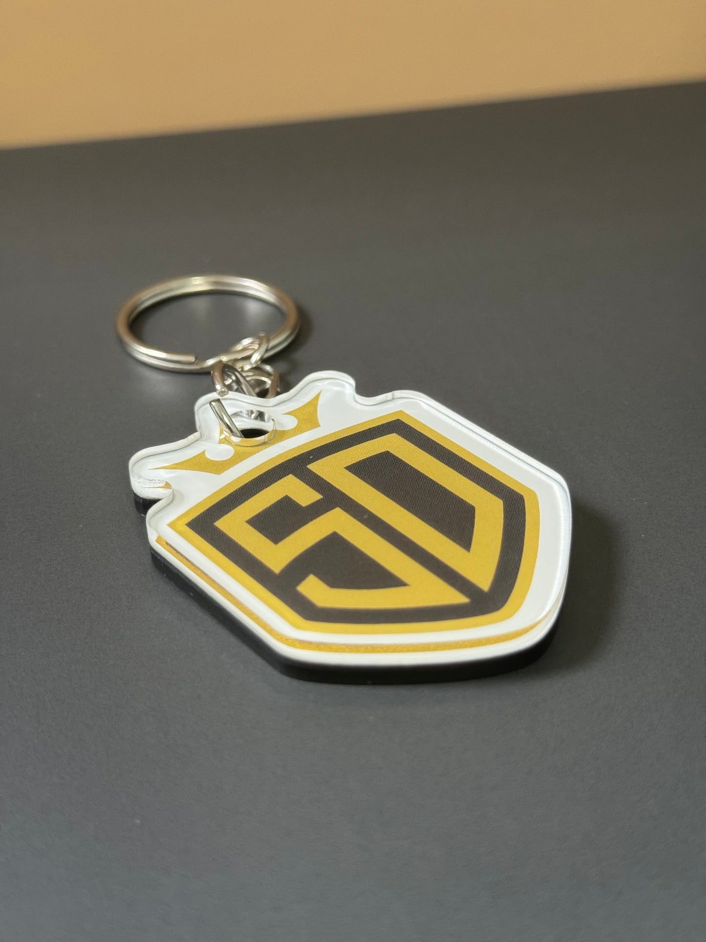 StreetDrip Logo Die-Cut Keychain