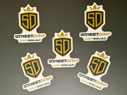 StreetDrip Logo Stickers