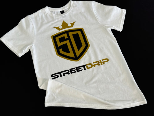 StreetDrip Mens TShirt White